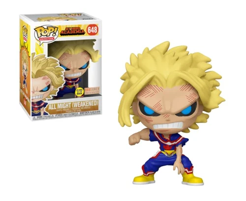 Funko POP! Animation: My Hero Academia - All Might Weakened (GiTD)(BoxLunch) #64