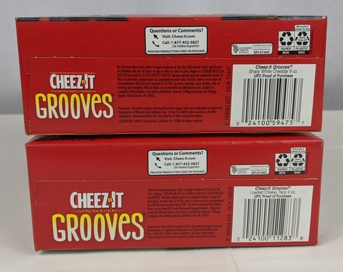 2 Overwatch League x Cheez It Grooves Cajas Contenedores Overwatch OW2 VACÍO - Imagen 6 de 10