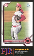 2022 Bowman #BP-130 Christian Roa  Prospects Cincinnati Reds