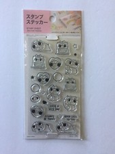 NEW Mocchiri Friends Stamp Sheet - Dumpling, Cute Cartoon, Clear, Transparent