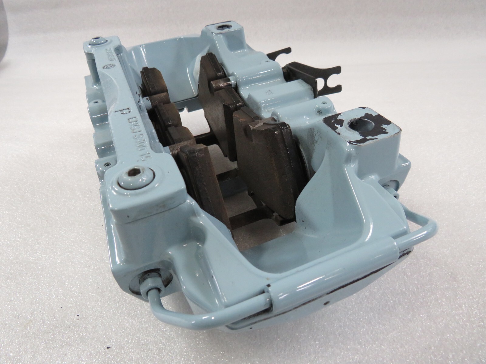 Lamborghini Gallardo, LP560, RH, Right, Front Brake Caliper, Light Blue, Used