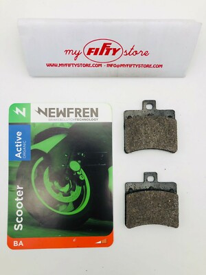 Mach1 Pastiglie Freno Anteriori E Posteriori Per Scooter 50cc 125cc Benzina Ed Elettrico - Ricambio Originale Alta Qualità