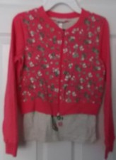 CHERRY STIX GIRLS' ZIP CARDIGAN AND TANK TOP - SIZE MEDIUM - NEW WITH TAGS