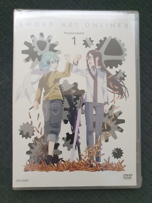 Sword Art Online II: Phantom Bullet 1 ANIPLEX DVD Episodes 1-7 *OOP*NEW*