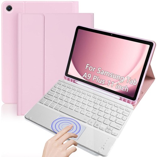 Touchpad Keyboard Case Mouse For Samsung Galaxy Tab A8 A9 Plus S9 S8 S7 S6 Lite - Picture 32 of 47