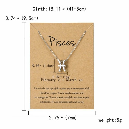 Fashion Women Animal Heart Necklace Charm Pendant Clavicle Chain Jewelry Card - Picture 116 of 171
