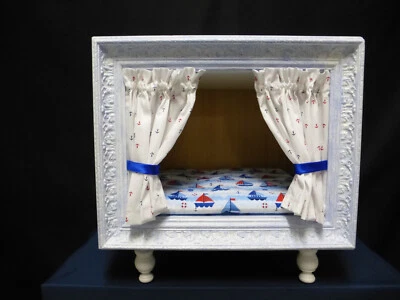 Hundebett mit Barockrahmen Größe XS TOP Weihnachtsgeschenk - Bild 1 von 4