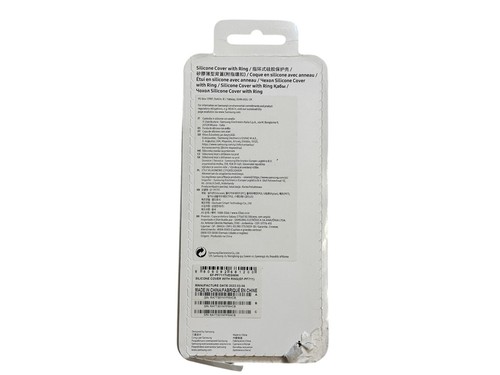 Official Samsung Lavender Silicone Cover with Ring - EF-PF711 - for Z Flip3 5G - Zdjęcie 2 z 9