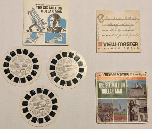 GAF View Master B559, The Six Million Dollar Man, Showtime, Set B9 - Picture 2 of 5
