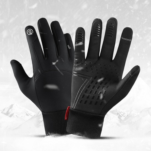 Gants Cyclisme Homme/femme - Coupe-vent, écran Tactile - Pour Vélo, Running, Outdoor