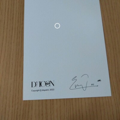 ASTRO Cha Eun Woo DICON BOY B-Types Official Photobook Magazine