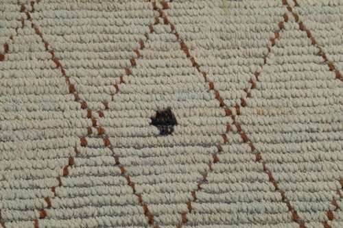 All-Over Trellis Light Green Wool Moroccan Modern Large Rug 10x14 Handmade rug - Picture 9 of 17