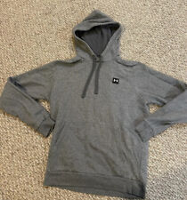 Under Armour Men's Size S Pullover Hoodie Jacket Cotton Gray Solid