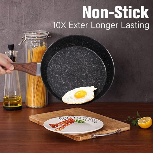 Elegant 12-Piece Nonstick Pots and Pans Set for Induction Cooking - Gift-Ready! - Picture 6 of 9