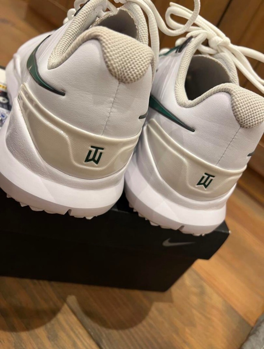 Nike Tiger Woods TW14 Golf Shoe White / Green MASTERS TW13 US 9.5