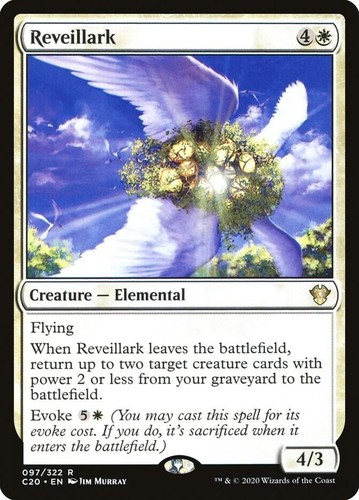 NM Reveillark, MTG, Ikoria Commander, Magic the Gathering, 97