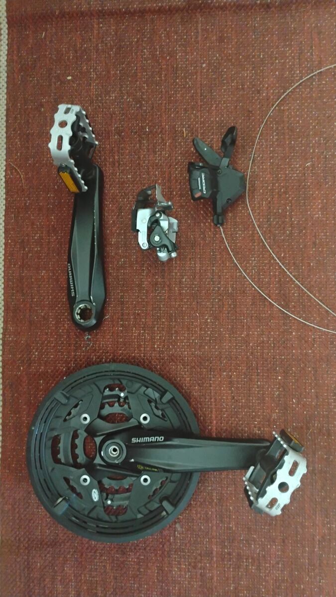 Shimano Deore Sl-m590 3x9 27 Speed Shifter Set Trail Shimano Deore Sl-m590 3x9 27 Speed Shifter Set Trail