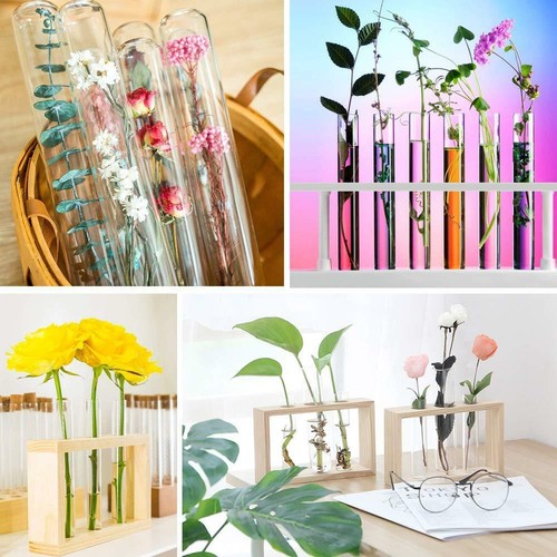 10-100pcs 20ml 15x150mm Glass Tubes with Cork Stoppers Wedding Party Favors - Picture 10 of 15