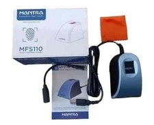 Mantra MFS 110L1 Biometric Single Fingerprint Scanner Free Shipping