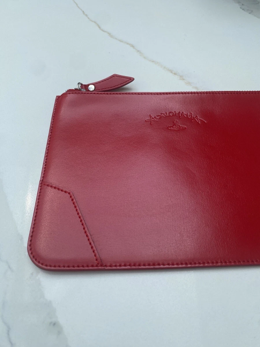 Vivienne westwood clutch bag red shop