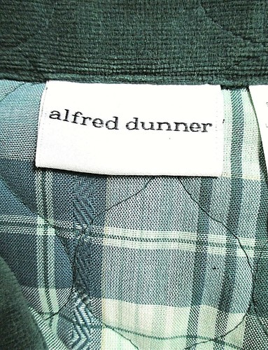 Alfred Dunner womens Sz 14 L/S green QUILTED button down lined jacket B8)pm - Picture 10 of 12