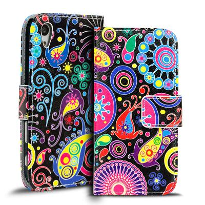Schutz Hülle Für Sony Xperia Z5 Motiv Handy Etui Book Cover Klapp Tasche Case