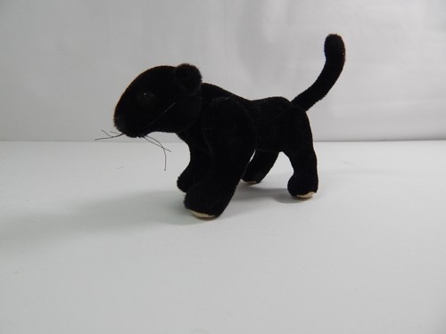 World of Miniature Bears By Theresa Yang 3"x3" Plush Leopard #5781-BK Leopard - Picture 5 of 6
