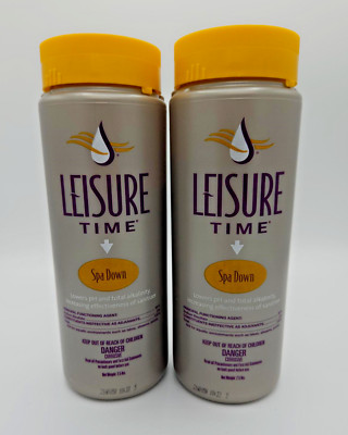 SPA DOWN - PH/ALKALINITY BALANCER, 2.5# 2-PACK (LEISURE TIME - 22338A)