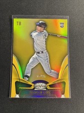 2019 Panini Certified Baseball Mirror Gold /25 Brandon Lowe RC Tampa Bays Rays