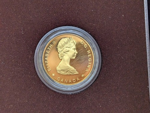 1988 Canada $100 Dollar Proof 1/4 oz Gold Coin, Bowhead Whale, In Box w/ COA - Picture 10 of 13
