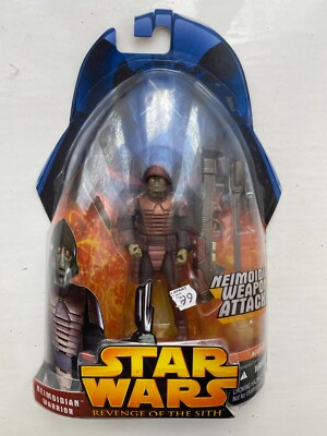 NEU UND ORIGINALVERPACKT STAR WARS ROTS REVENGE OF THE SITH NEIMOIDIAN WARRIOR HASBRO ACTIONFIGUR