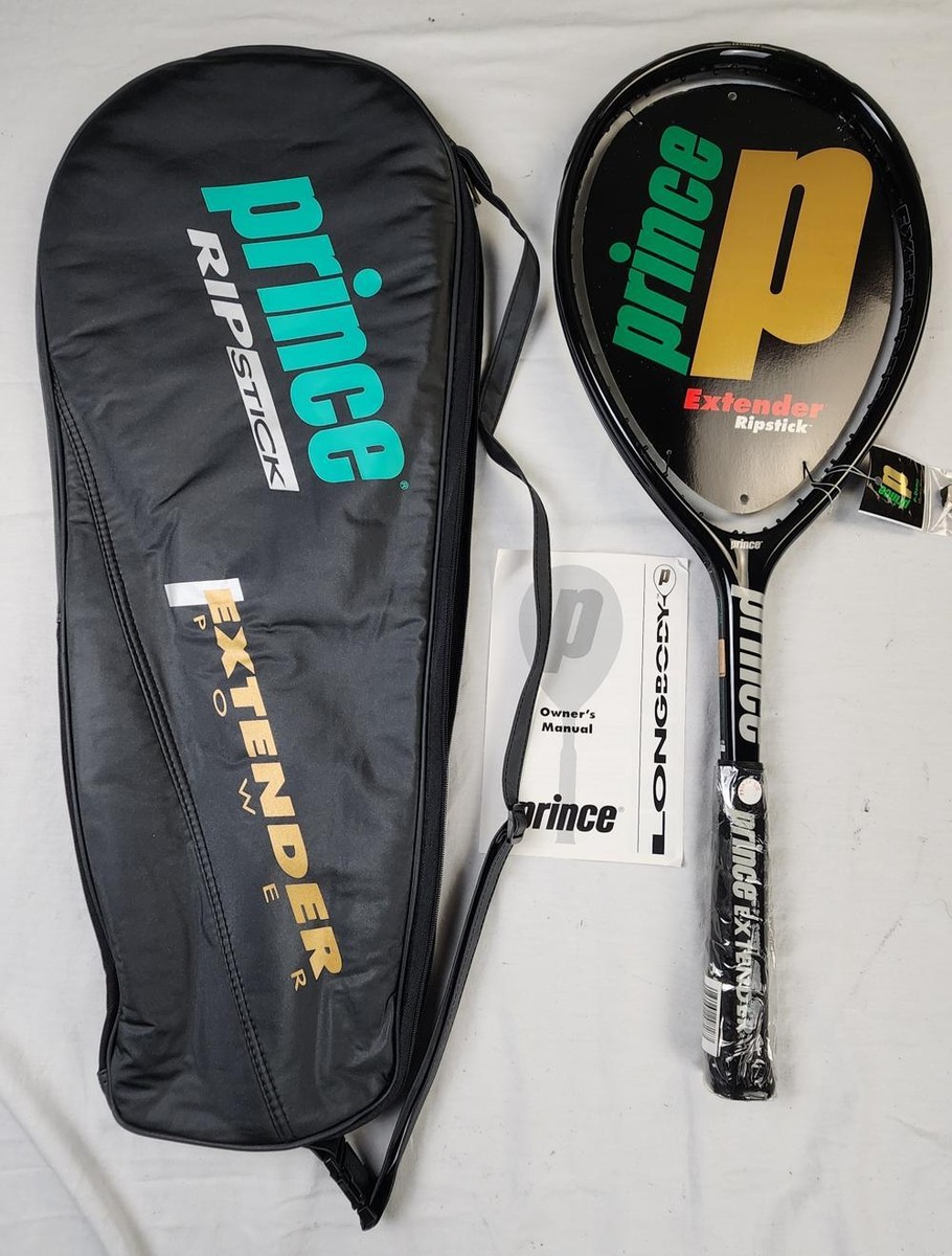 Prince Ripstick Extender 800 Tennis Racket w/ Cover - 4 1/8 in, Longbody, MP | eBay Prince Ripstick Extender 800 Tennis Racket w/ Cover - 4 1/8 in, Longbody, MP | eBay