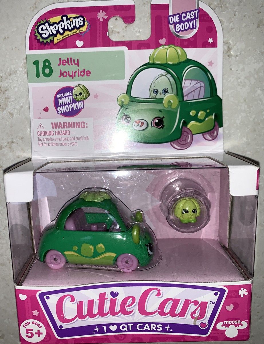 Shopkins Cutie Cars Jelly Joyride Figure Pack #18 SUPER CUTE!!