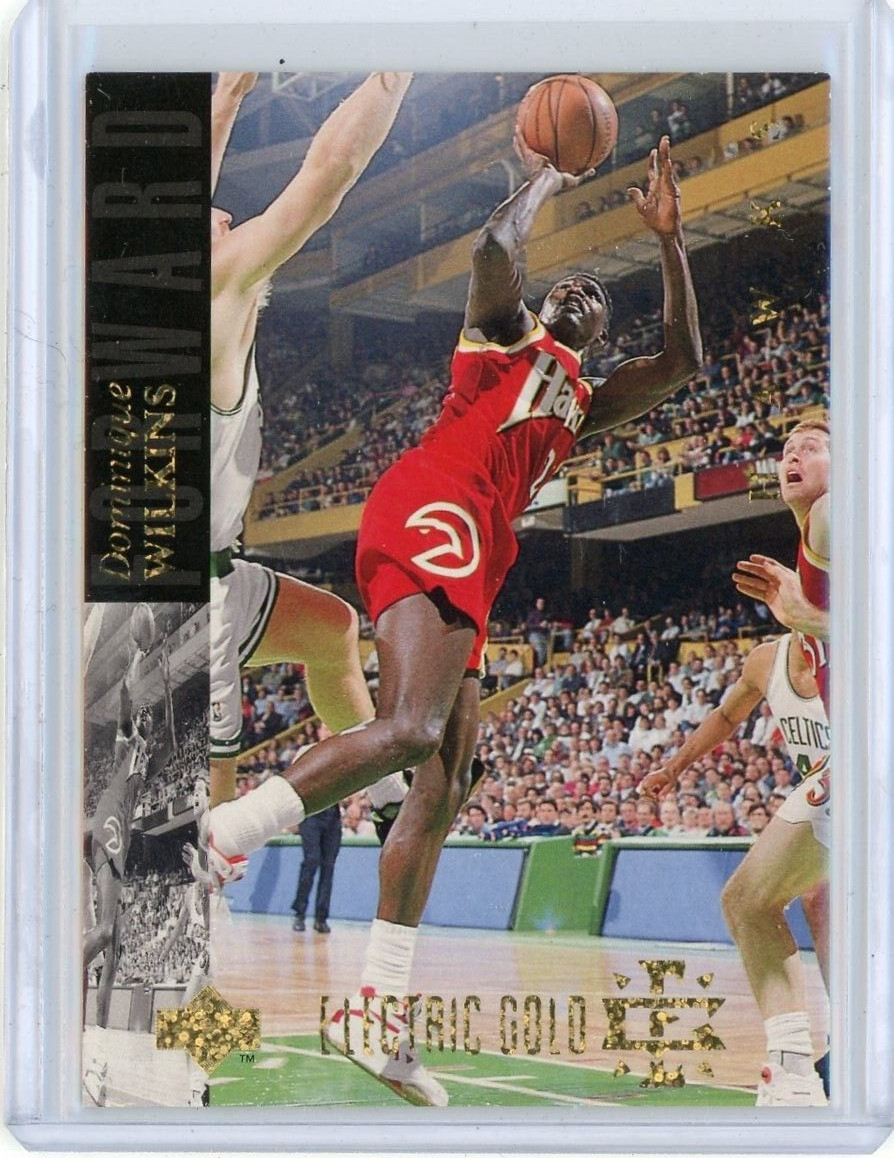 1993-94 Upper Deck SE #155 DOMINIQUE WILKINS Electric Gold - Atlanta Hawks