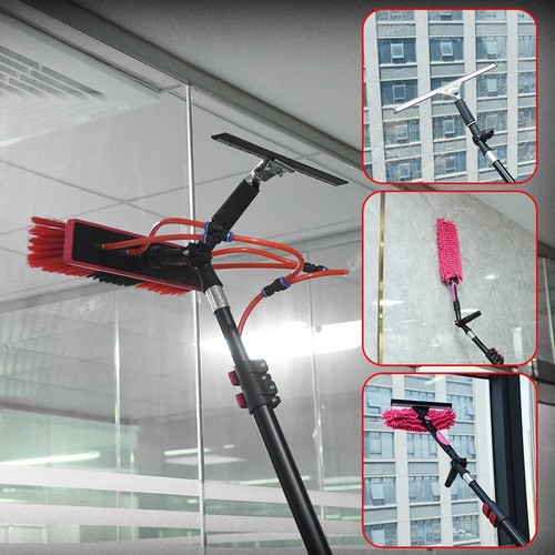 Window Cleaner Tool Cleaning Brush Kit for Solar Panel Window Cleaning Equipment - Picture 10 of 11