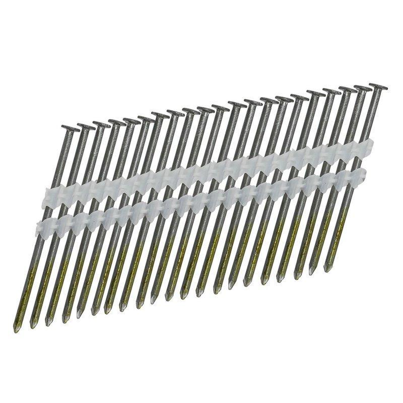 500 Count 21 Degree 3" Smooth Shank Framing Nails Roof Decking & Pallet