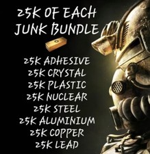 Fallout 76 Xbox Items! Ammo Junk Bundle!