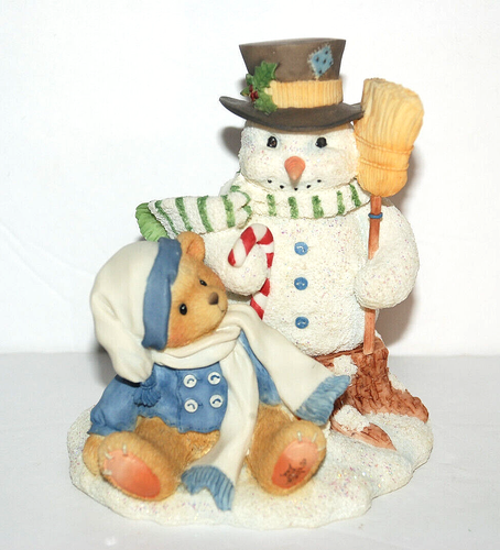 CHERISHED TEDDIES Bear Figurines Ariel Ed Star Melissa Earl Milton Oscar 8 Lot - Picture 6 of 12