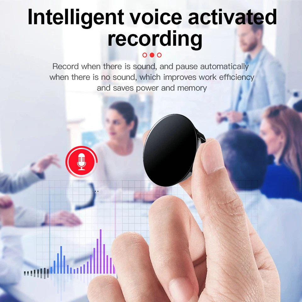 Mini Digital Voice Recorder Voice Activated Recorder Listening USB w/Earphone - Image 3 of 4