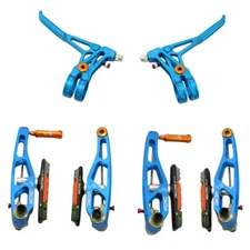 KCNC V6 VB6 MTB V-Brake Set ( V-Brakes and Levers) , Blue