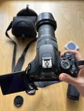 spiegelreflexkamera canon eos Reel T3i + Speedlight & Zubehörpaket wNeu