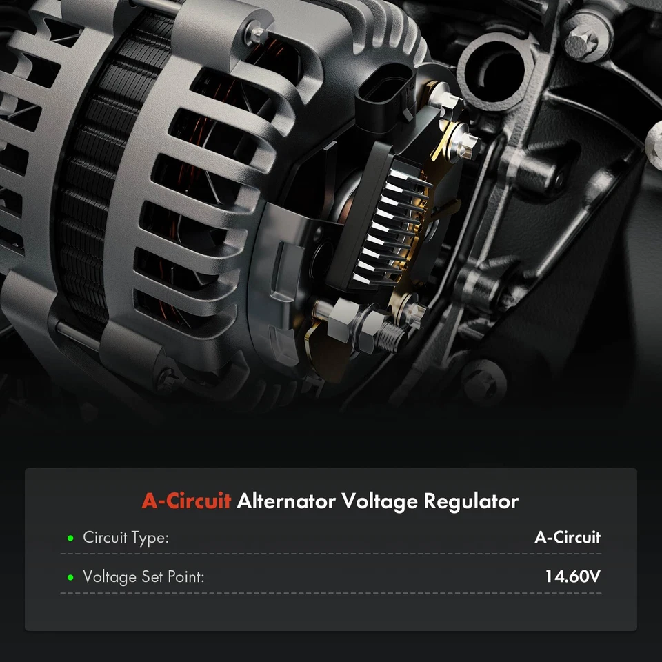 Regulador alternador 14,6 V para Chrysler Town & Country Dodge Challenger Plymouth Foto 2 de 4