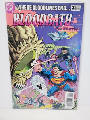 Bloodbath Part Two of Two #2 DC Comics (1993, Reader) 