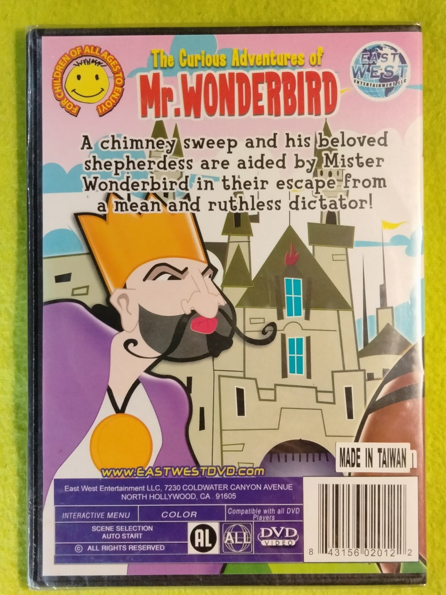 The Curious Adventures of Mr. Wonderbird (DVD, 2014, East West