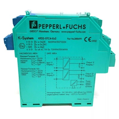 UPS Shipping PEPPERL +FUCHS KFD2-STC4-EX2 SMART Transmitter Power Supply