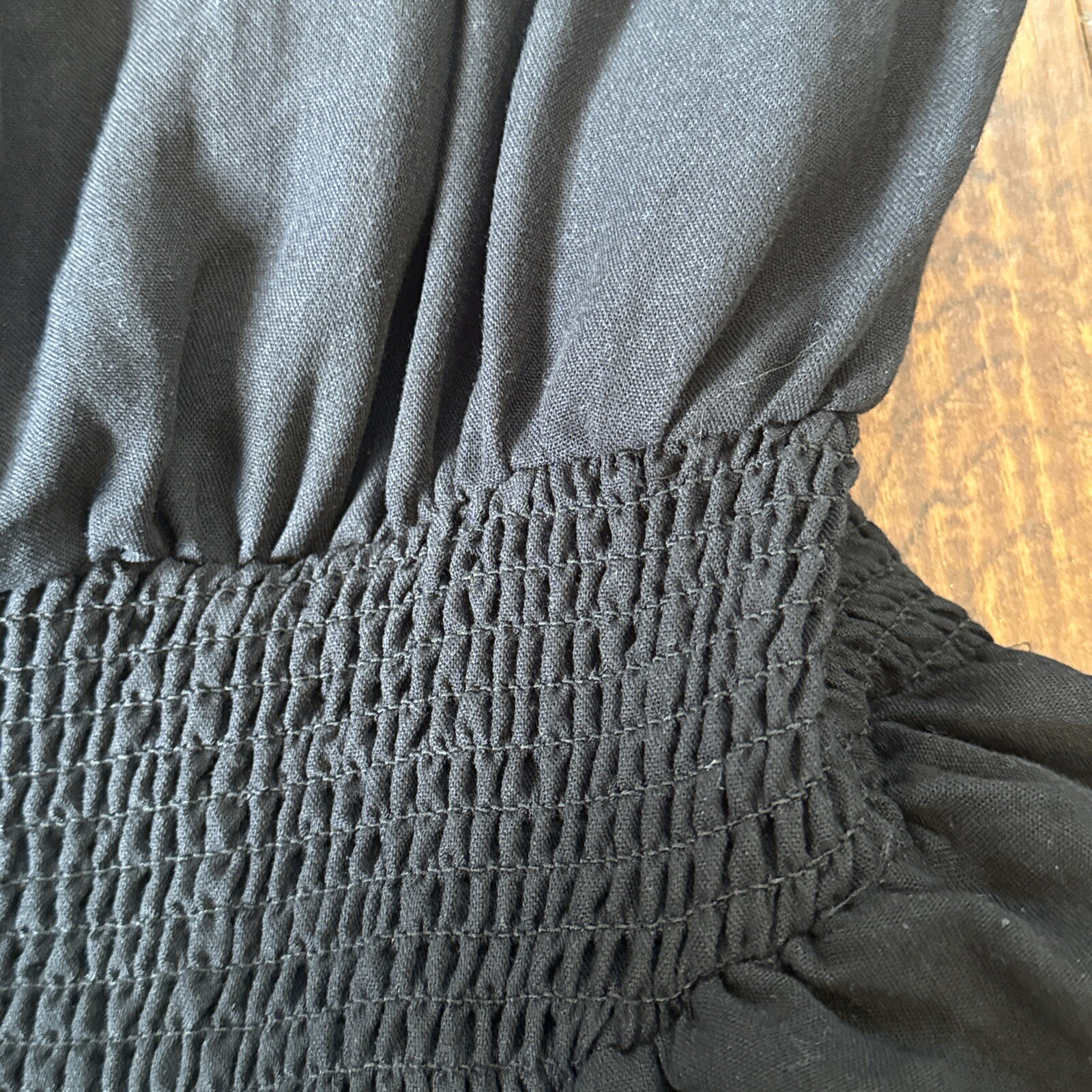 DO+BE Black Romper size medium lined, strapless w… - image 5