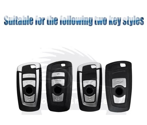 BMW Black Key Case Cover for 1 2 3 4 Series F20 F22 F30 F31 3 /4 Button Gunmetal - Picture 6 of 17