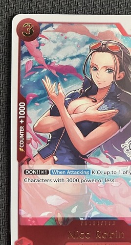 Nico Robin OP01-017 Championship Alt Art One Piece Trading Card Game - Picture 2 of 10