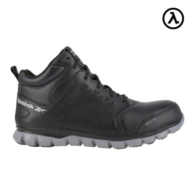 REEBOK SUBLITE CUSHION WORK WOMEN'S ATHLETIC MID-CUT BLACK BOOTS RB142 - NEW