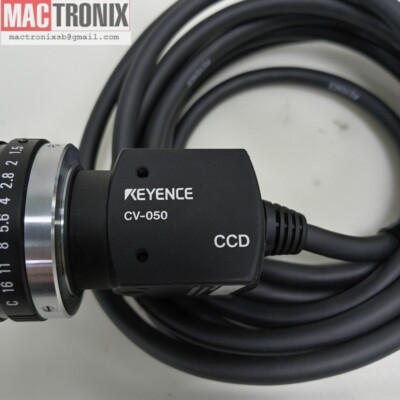 Keyence CV-050 + Cosmicar Lens CCD Camera Tested for TS-PRO Dahchi Seiko